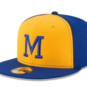 MILWAUKEE BREWERS FLAT BRIM HAT